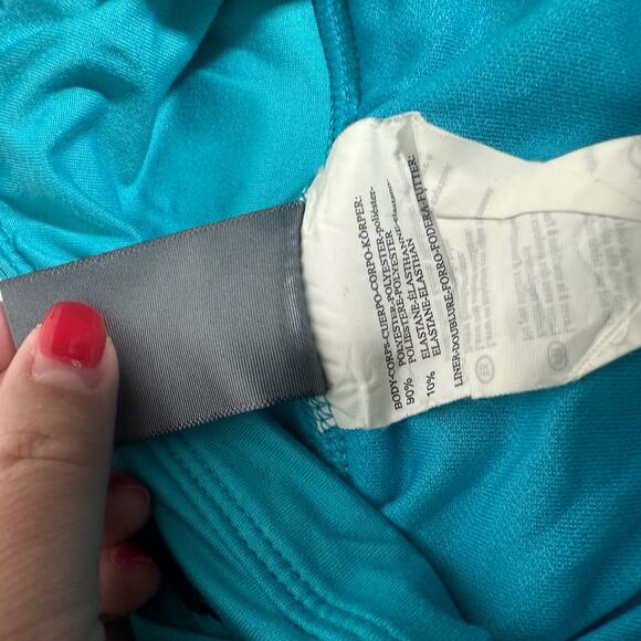 C9 by Champion Tempo Teal Knit Premium Running Shorts Size Small Athletic Gym - Picture 8 of 8